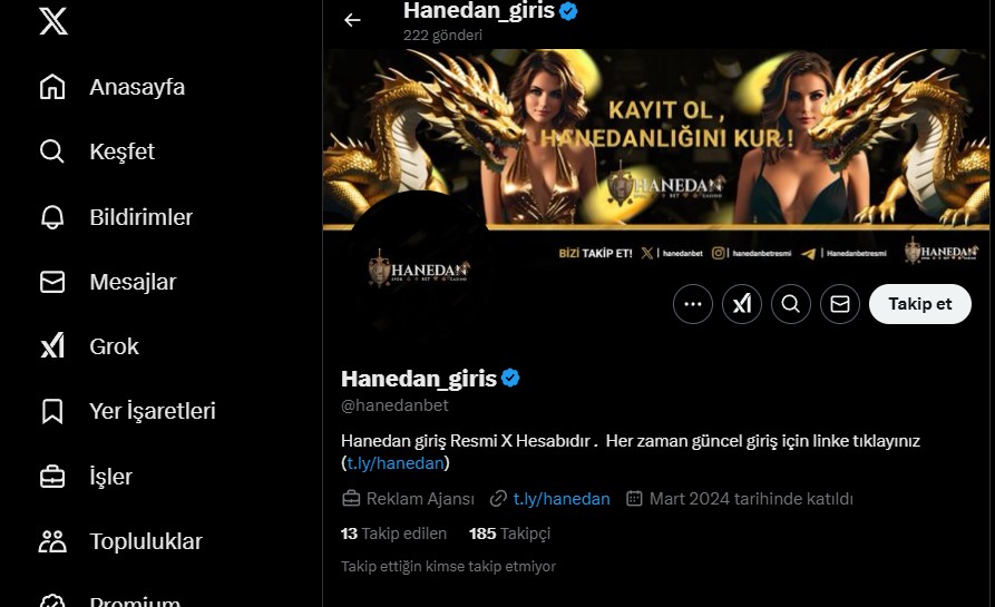 Hanedanbet Twitter